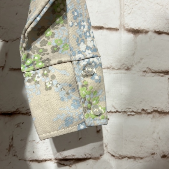 ✨VTG✨70s Polyester Disco Shirt, Size 8 - Picture 6 of 9